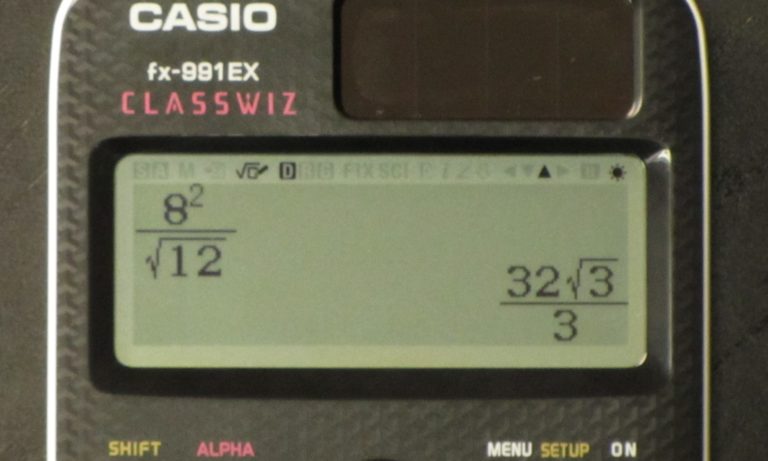 Casio fx-991EX Review - Math Class Calculator