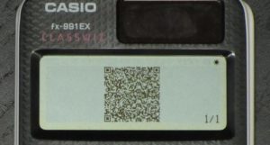 Casio fx-991EX QR code Function