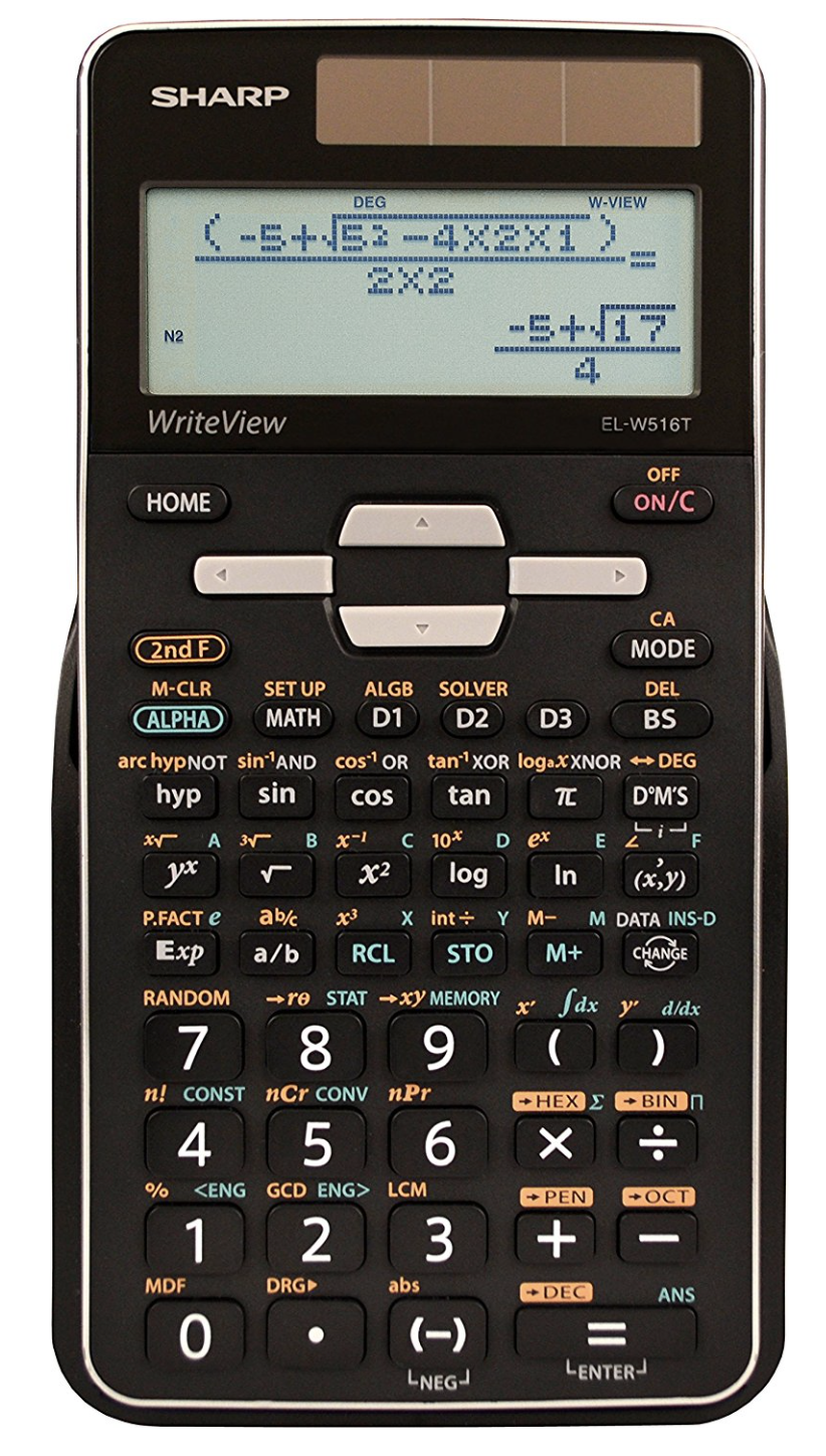 Sharp EL-W516TBSL Calculator Review