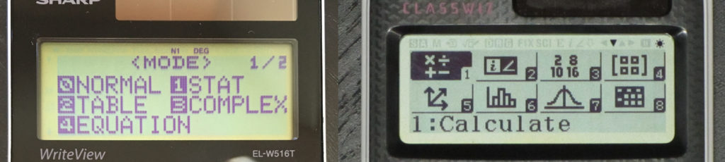 Sharp EL-W516TBSL vs Casio Classwiz fx-991EX