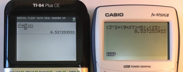 ti 84 casio